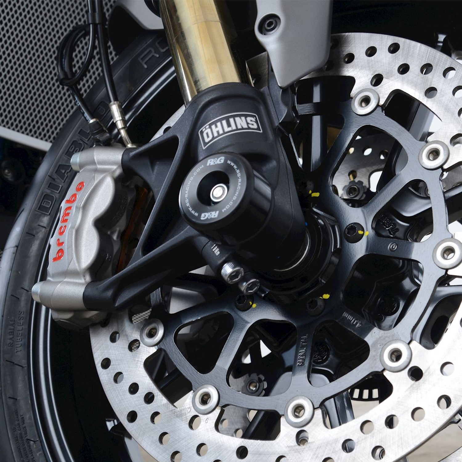 R&G Racing Fork Protectors for Ducati Diavel 1260 (S) '19-'20 R&G Racing Fork Protectors for Ducati Diavel 1260 (S) '19-'20